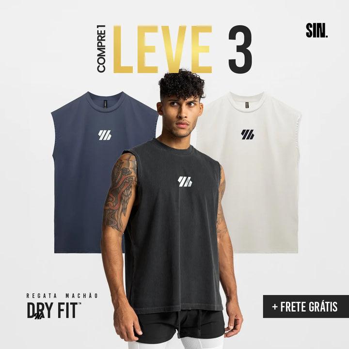 Regata Machão Dry-Fit™  [Compre 1 & Leve 3]