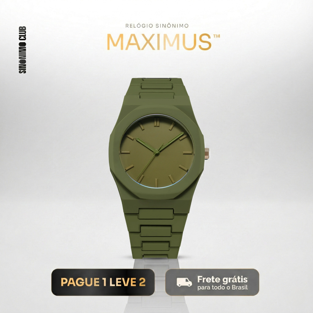 Relógio Sinonimo Maximus™