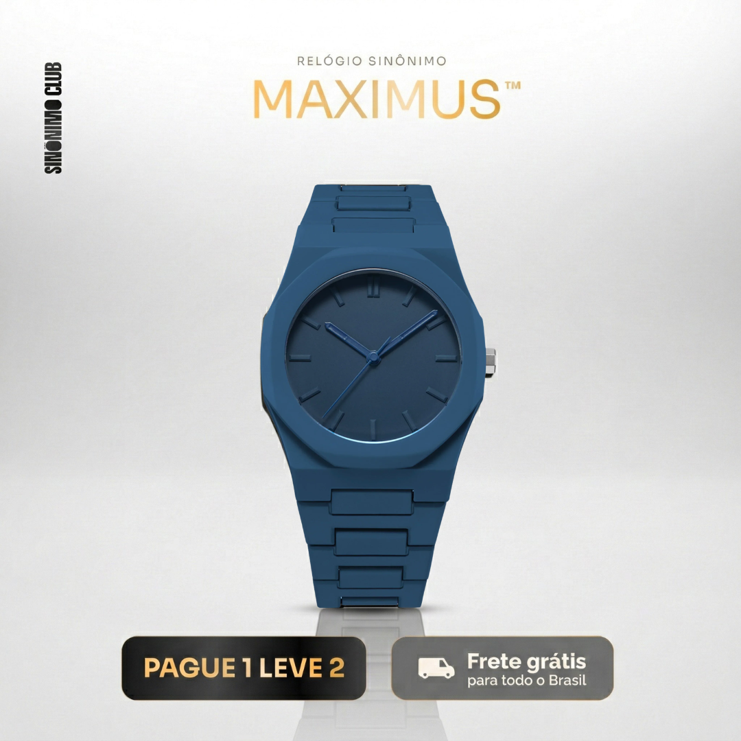 Relógio Sinonimo Maximus™