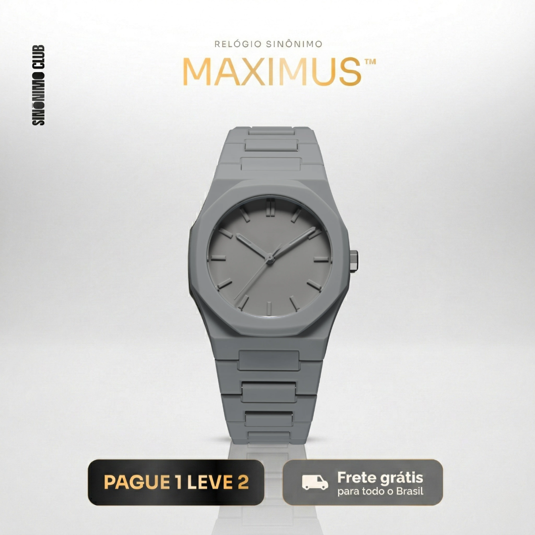Relógio Sinonimo Maximus™
