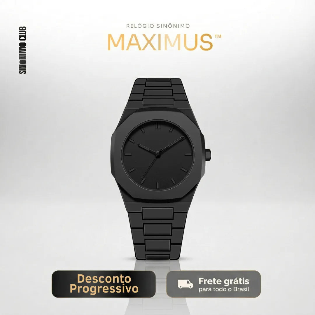 Relógio Sinonimo Maximus™