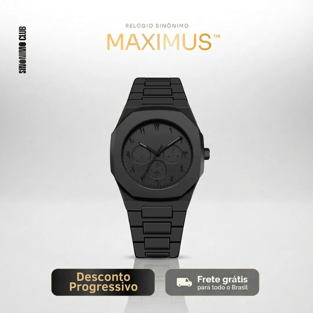 Relógio Sinonimo Maximus™