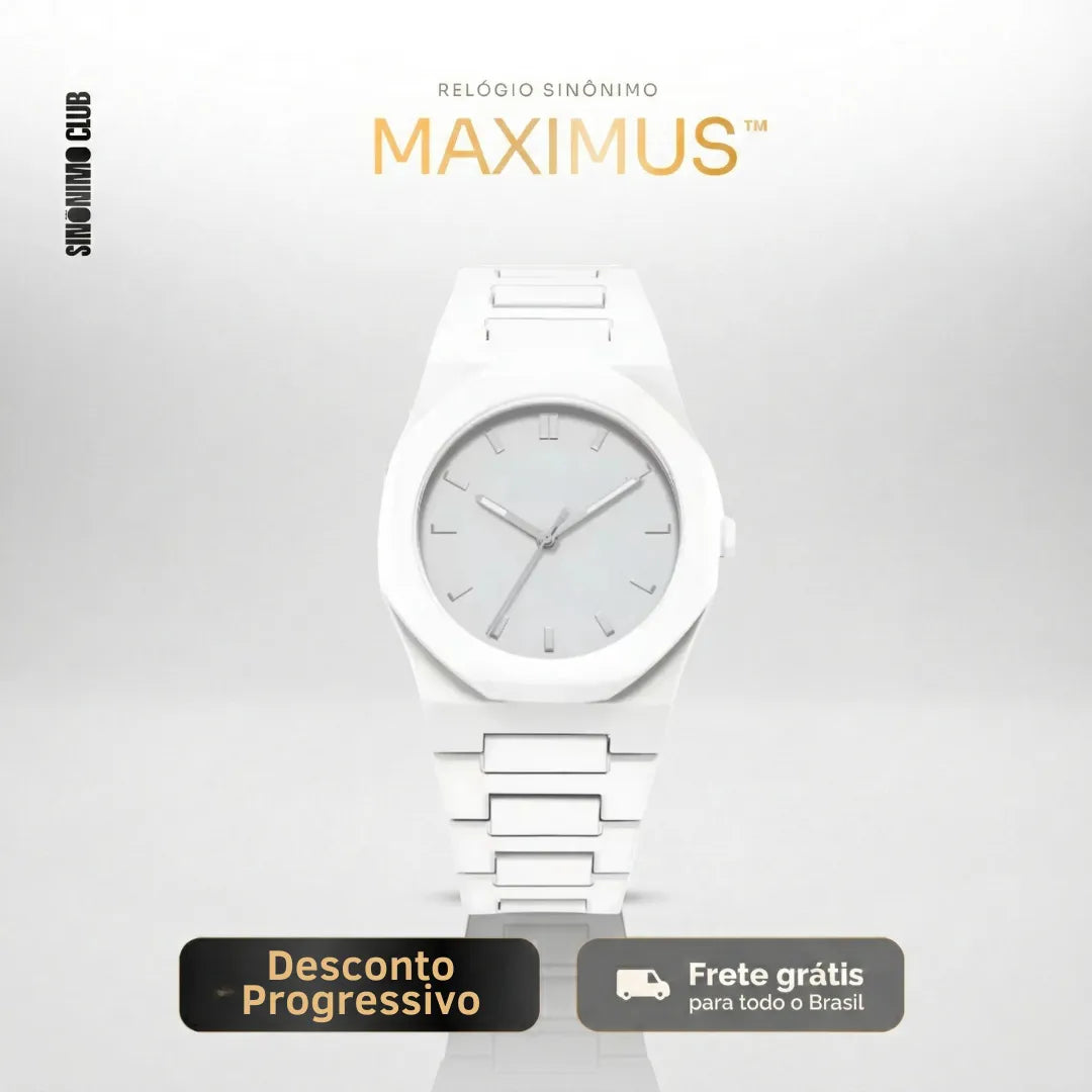 Relógio Sinonimo Maximus™