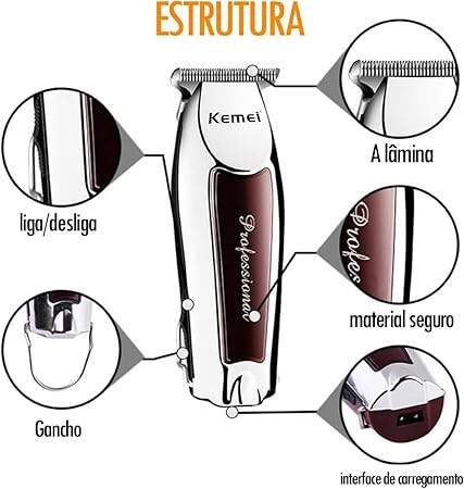 Barbeador Profissional de Acabamento