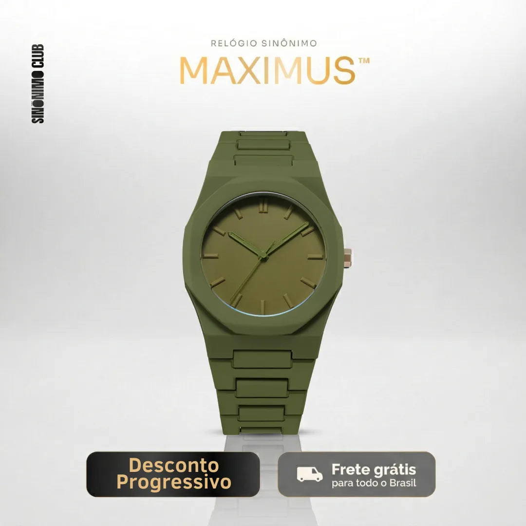 Relógio Sinonimo Maximus™