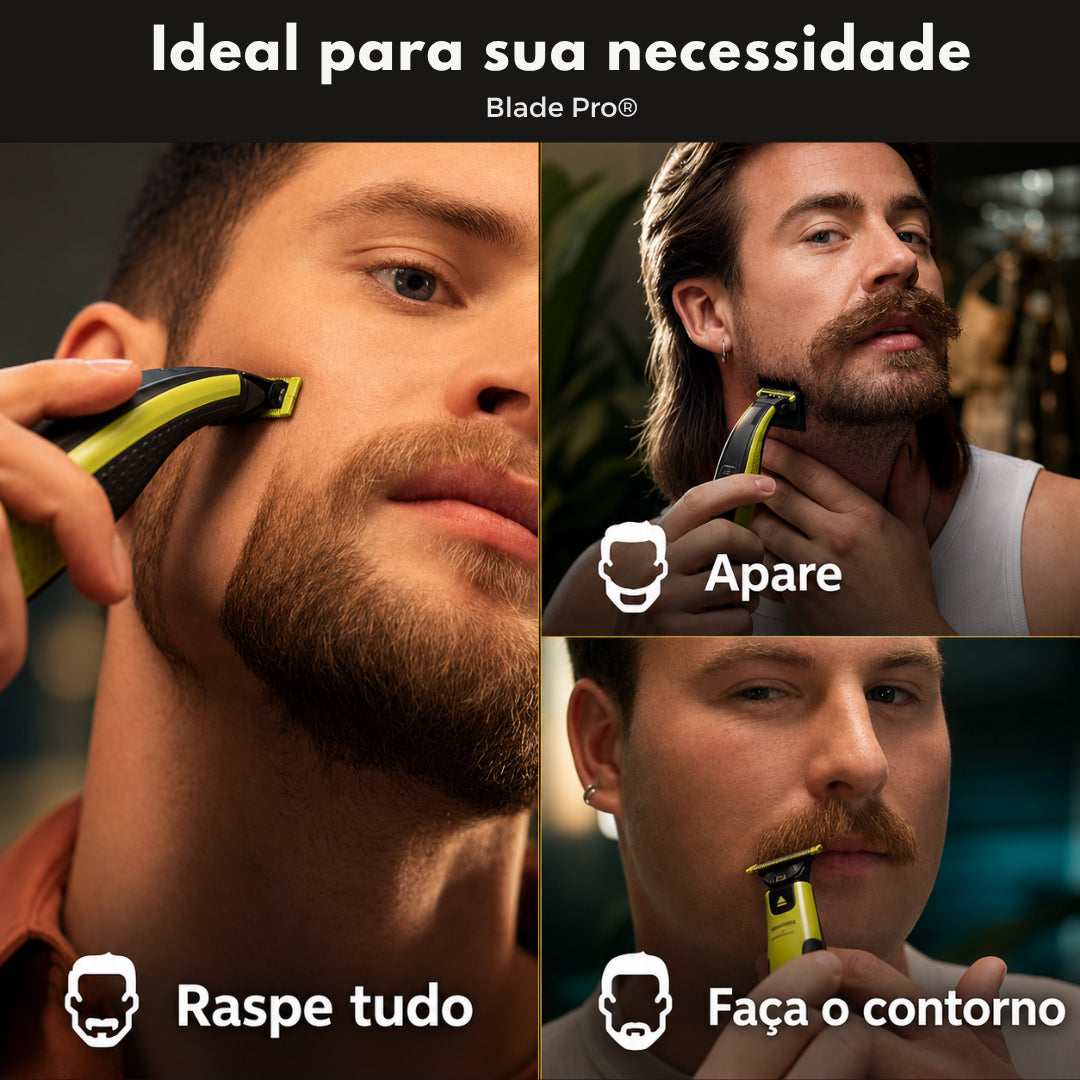 BladePro®  - Barbeador Hipoalergênico Profissional