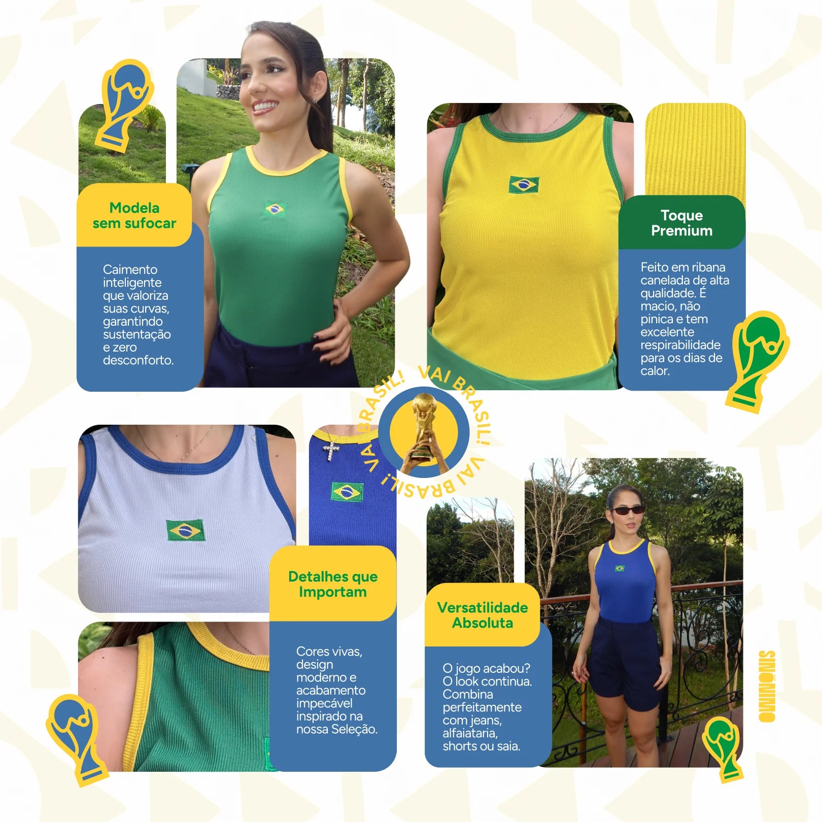 Regatinha Brasil® [Compre 2 & Leve 4]