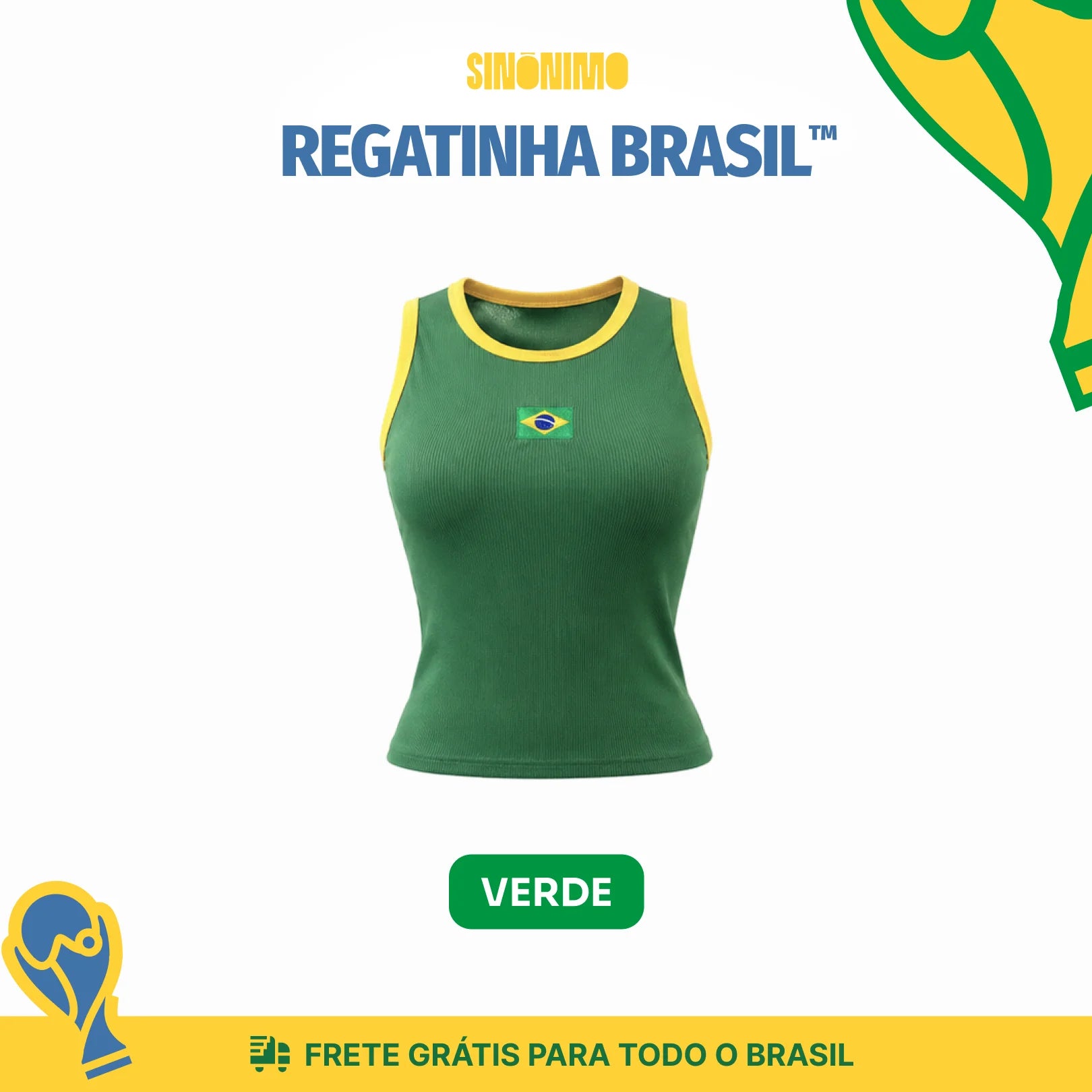 Regatinha Brasil® [Compre 2 & Leve 4]
