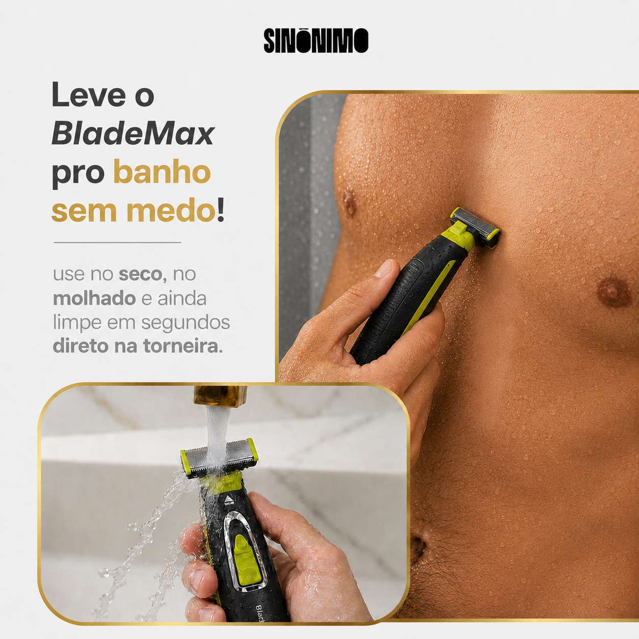 BladeMax: Depilador Hipoalergenico®