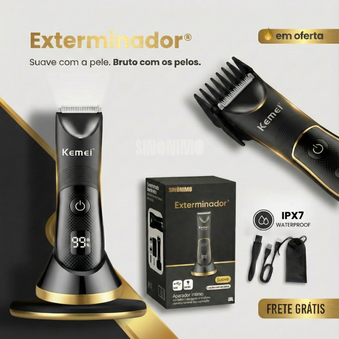 Exterminador® Aparador Íntimo Profissional