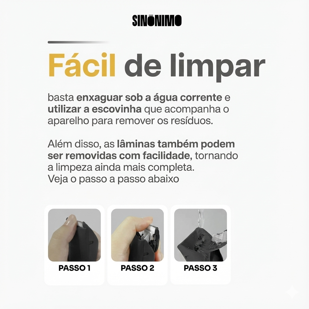 Exterminador® Aparador Íntimo Profissional