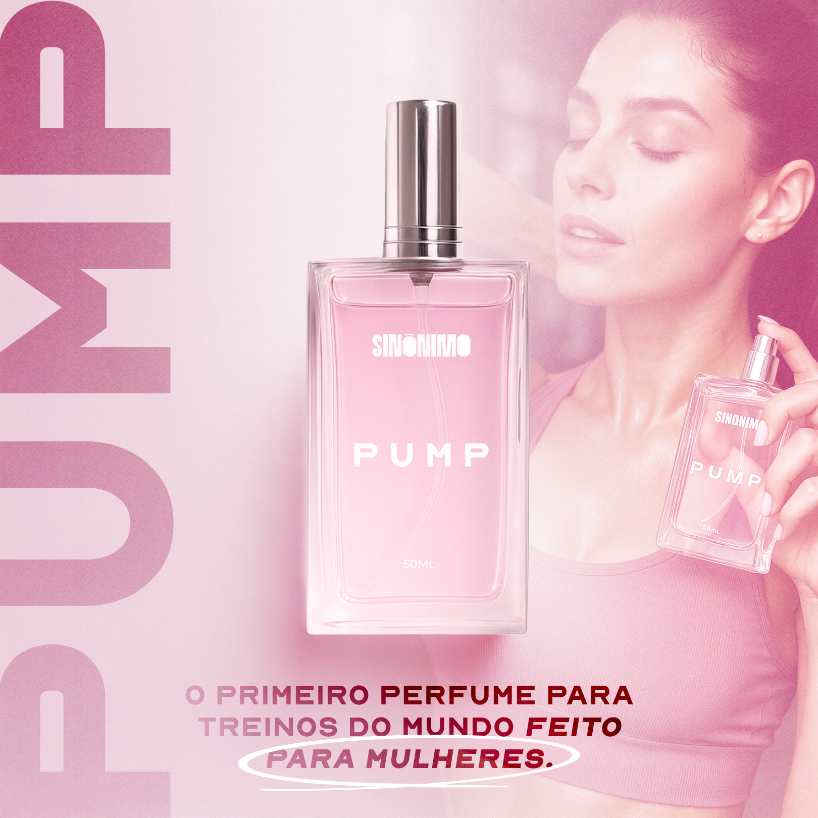 Kit Feminino: Perfume PUMP DELAS® + Body Splash DAILY®