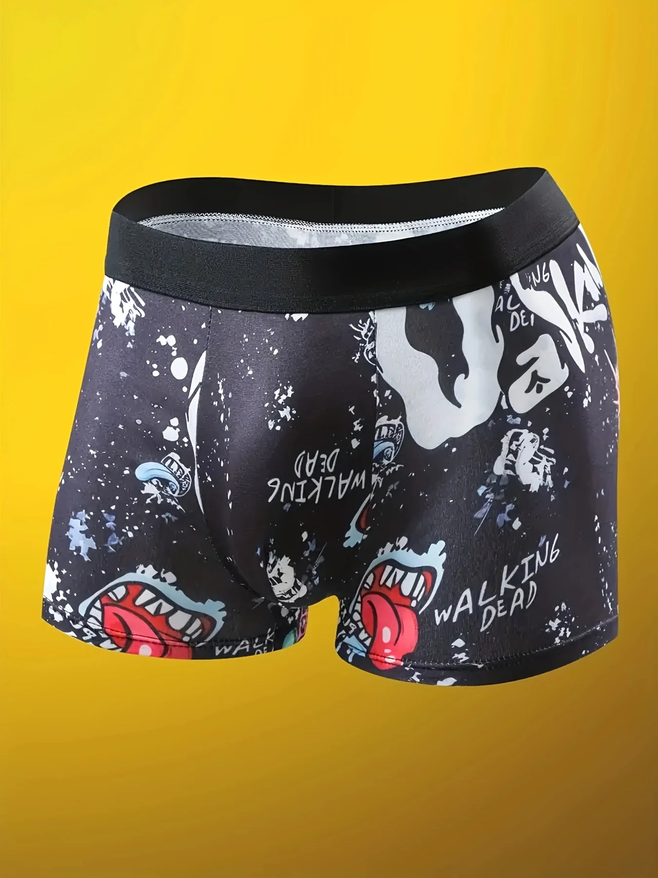 Kit Cuecas Boxers - Estampas (5 Uni.)